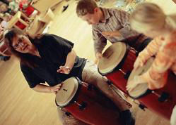 Trommel- und Percussiongruppen